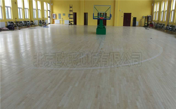 篮球木地板--内蒙古乌海双欣电厂