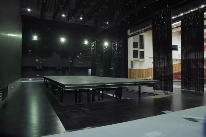 杭州萧山大剧院舞台木地板