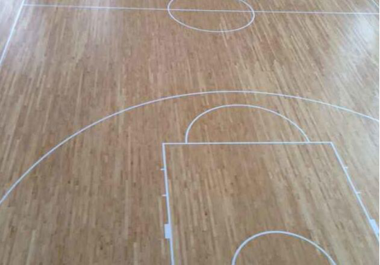 篮球运动实木地板成功案例之湖南常德十三中学（1）