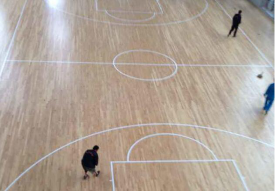 篮球运动实木地板成功案例之湖南常德十三中学（3）