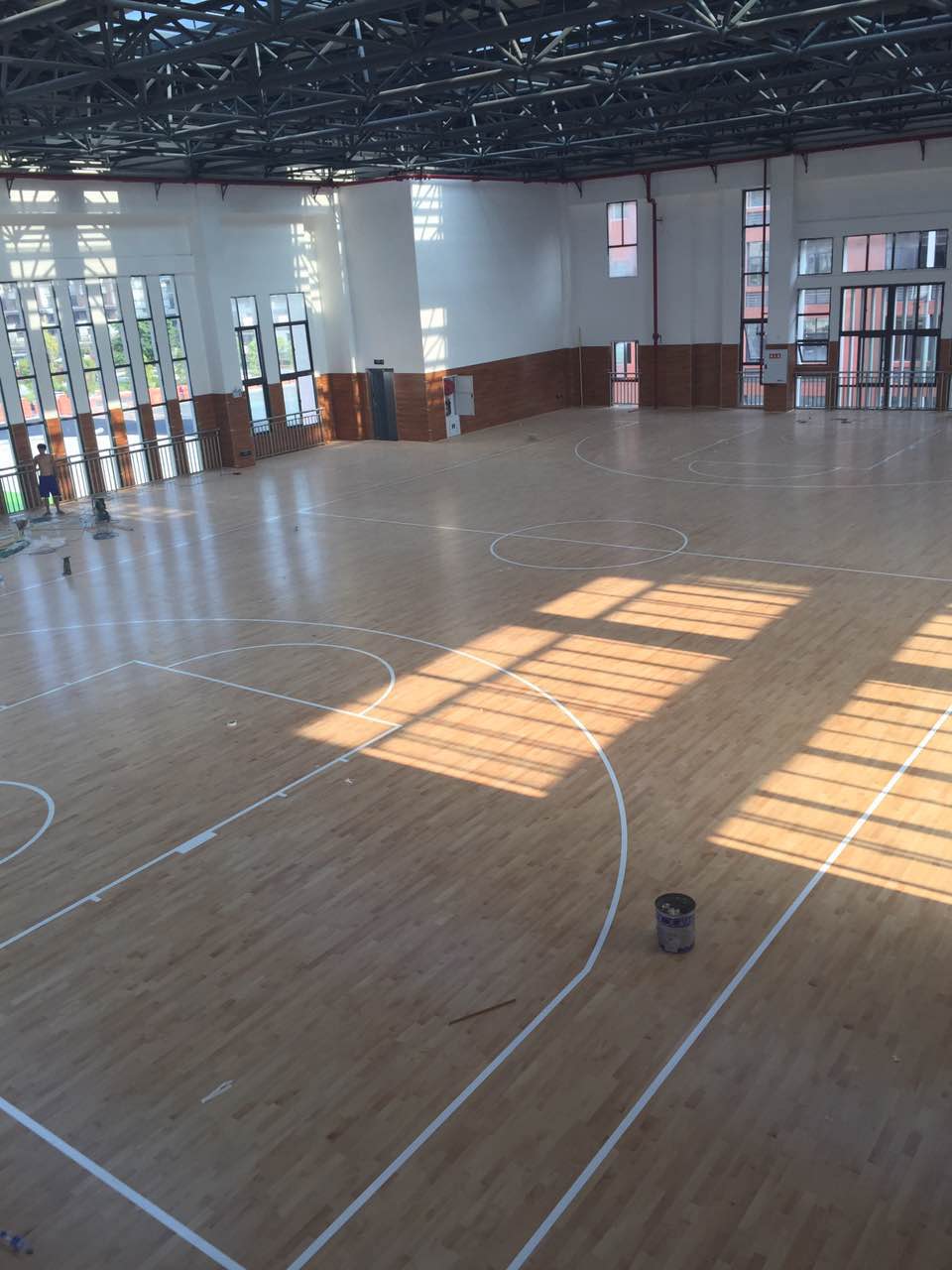 室内篮球馆运动木地板