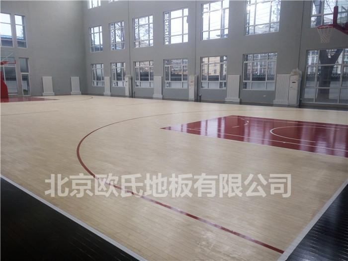 广州篮球馆木地板-欧氏地板